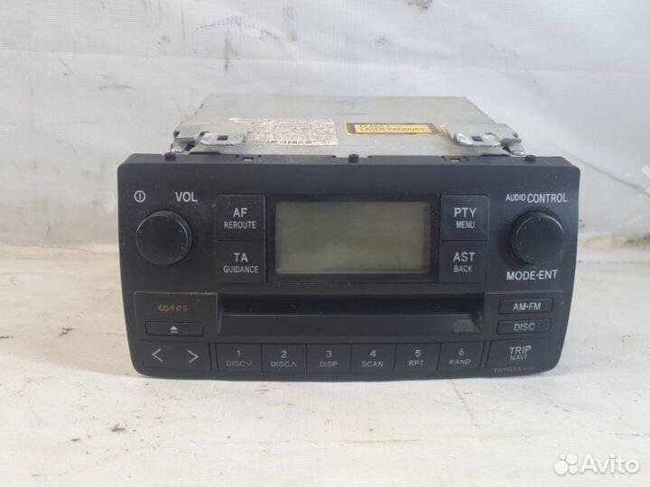 Магнитола Toyota Corolla 120 ZZE121L 2005