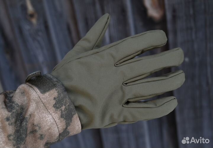 Утепленные перчатки 