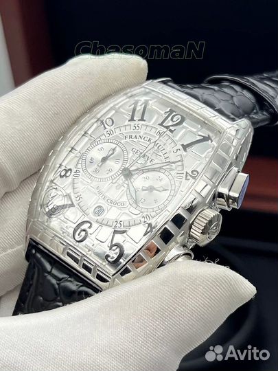 Часы Franck Muller White Croco мужские