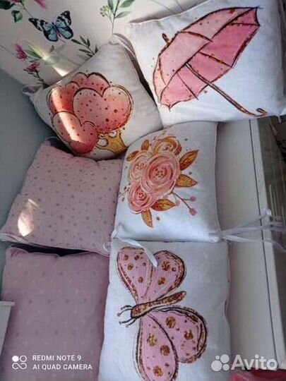 Бортики в кроватку