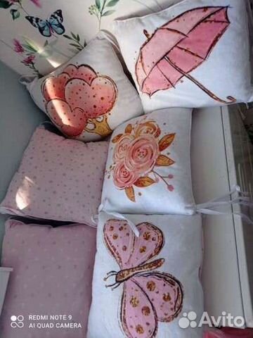 Бортики в кроватку