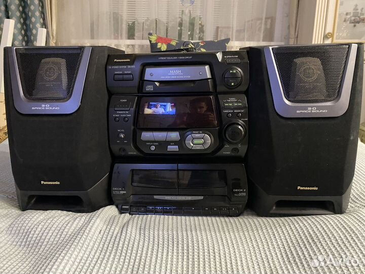 Музыкальный центр panasonic