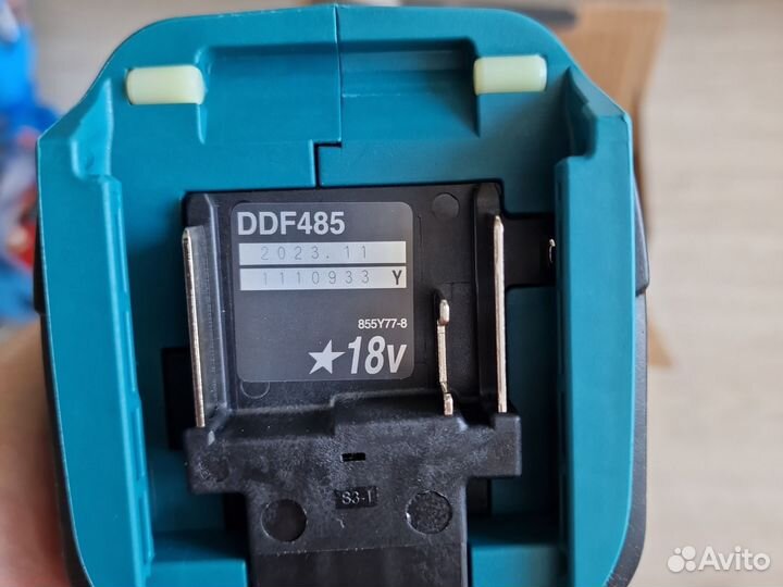 Аккумуляторная дрель шуруповерт Makita DDF485Z