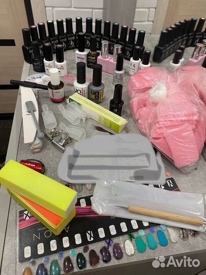 Набор для гель-лака,цена за все