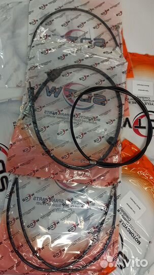 Набор тросов 4шт. на мотоцикл Минск