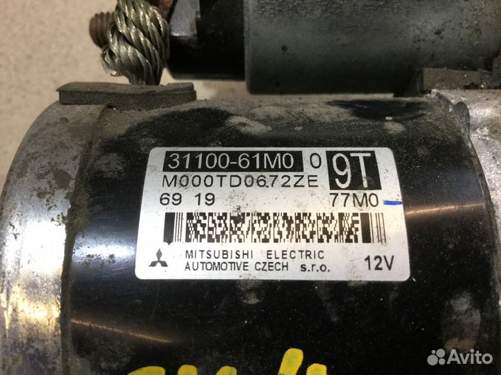 Стартер Сузуки SX4 после 2013г