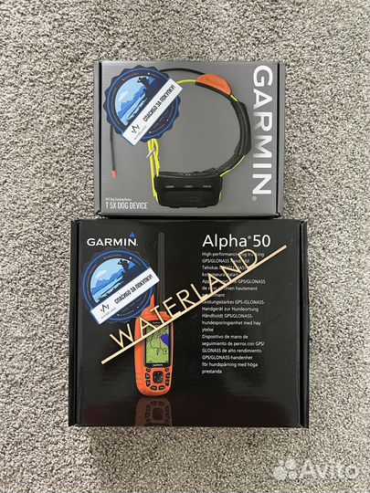 Garmin Alpha 50 c ошейником T5x eu
