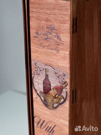 Коробка деревянная для вина