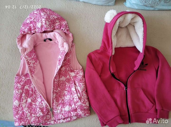 Пакет одежды на девочку 3-4г