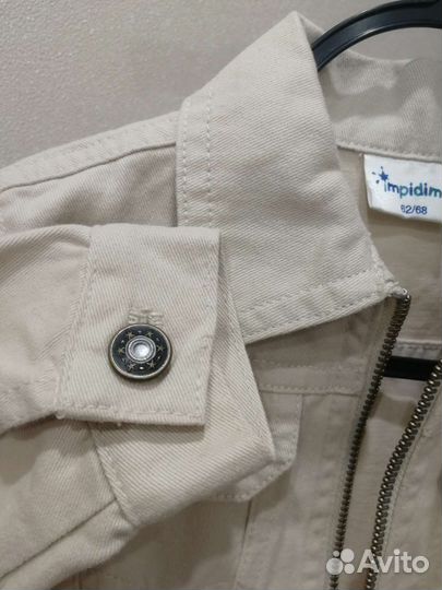 Джинсовка 62-68 см