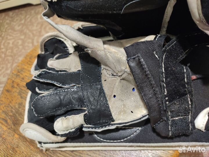 Вратарские щитки ccm, ловушка, блин