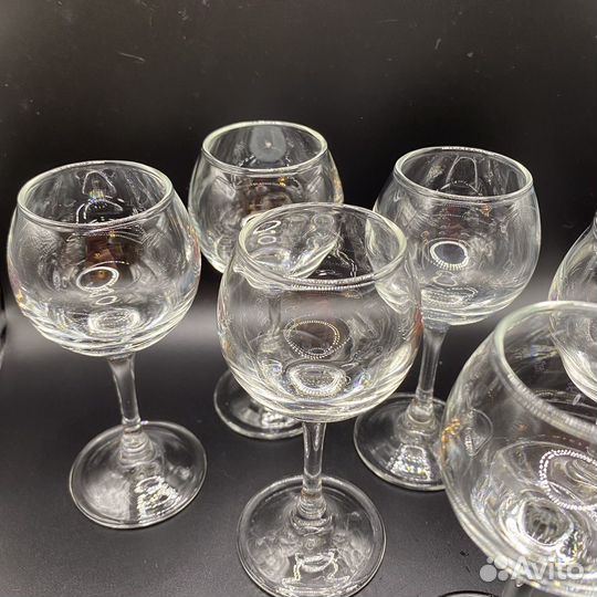 Рюмки на ножке 6 шт набор
