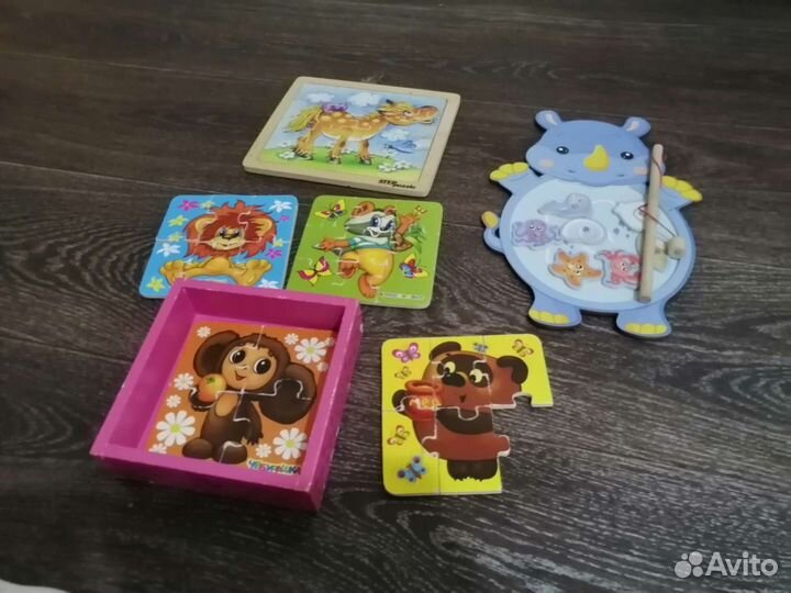 Развивающие деревянные игрушки бизиборды