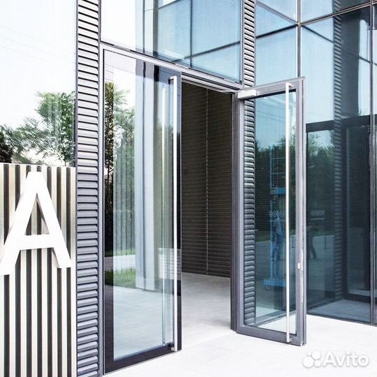 Фасадное остекление торговых центров