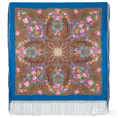 Новый Павлопасадский платок-шаль