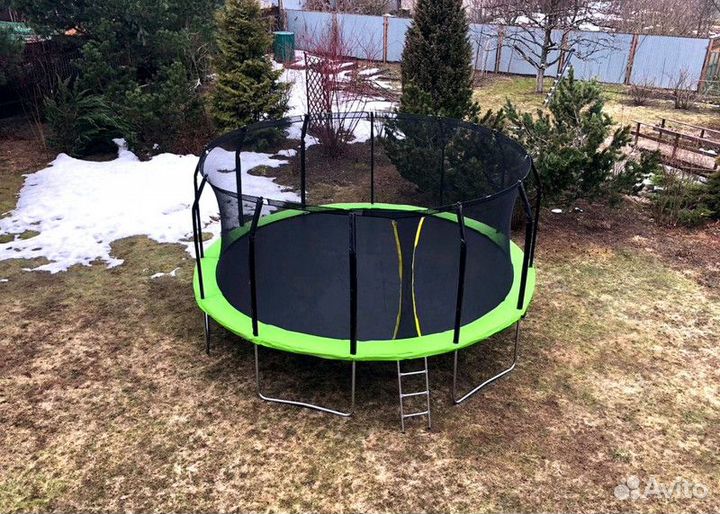Батут с сеткой