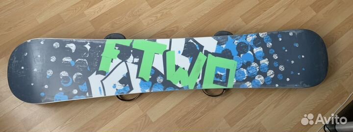 Комплект Ftwo сноуборд 162 + ботинки 44