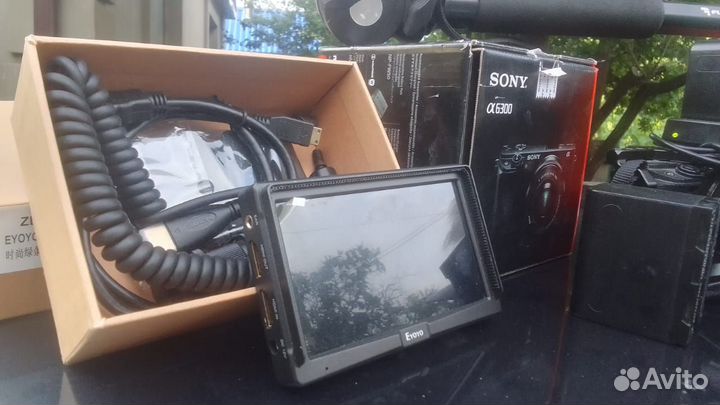 Фотоаппарат sony a6300 (комплект для съёмки видео)
