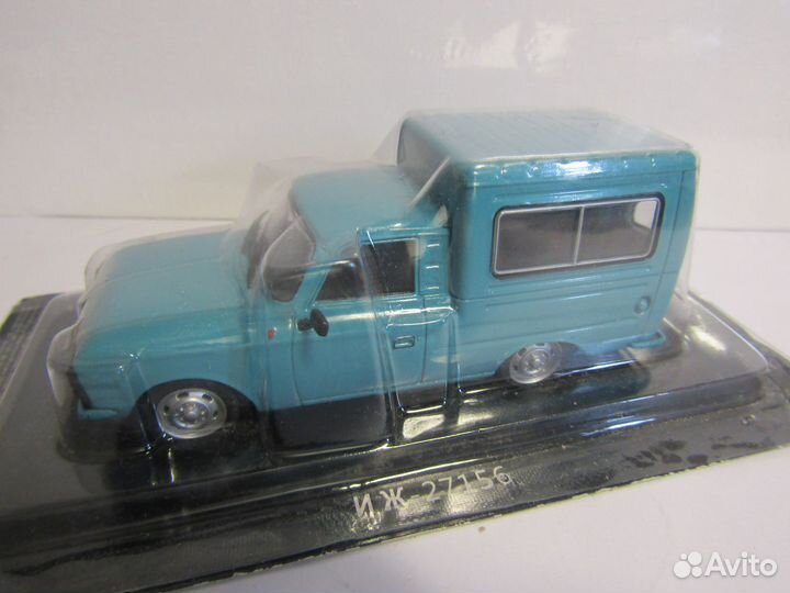 Модели 1:43 Москвич иж из журнальной серии