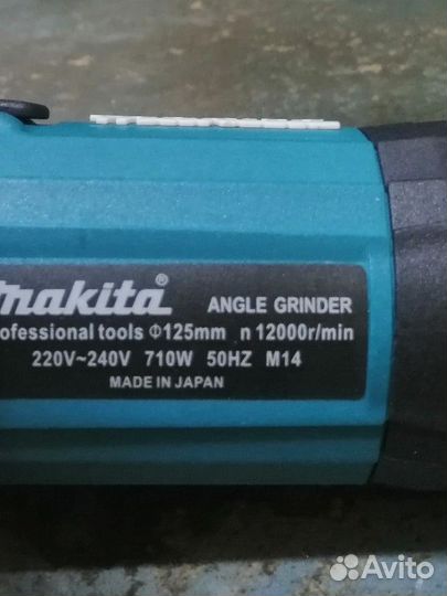 Ушм болгарка makita 125 с регулятором оборот