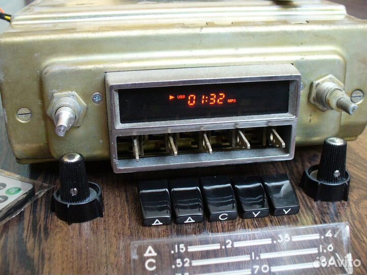 Радио приемник газ-24 ат-66 Модернизированное