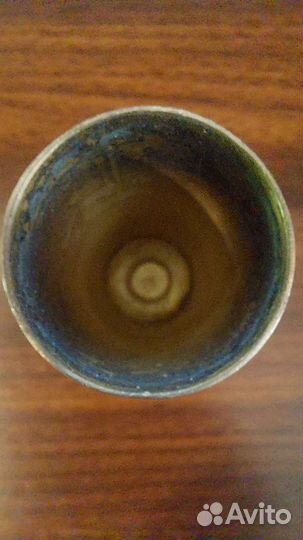 Рюмка, серебро с позолотой. СССР