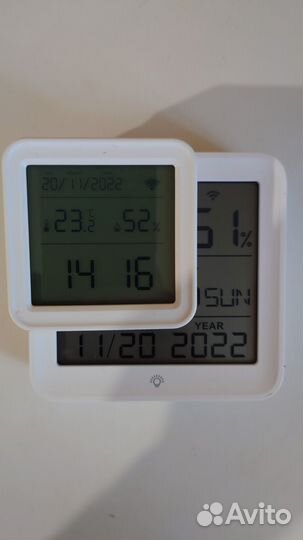 Умный датчик температуры и влажности wifi Tuya
