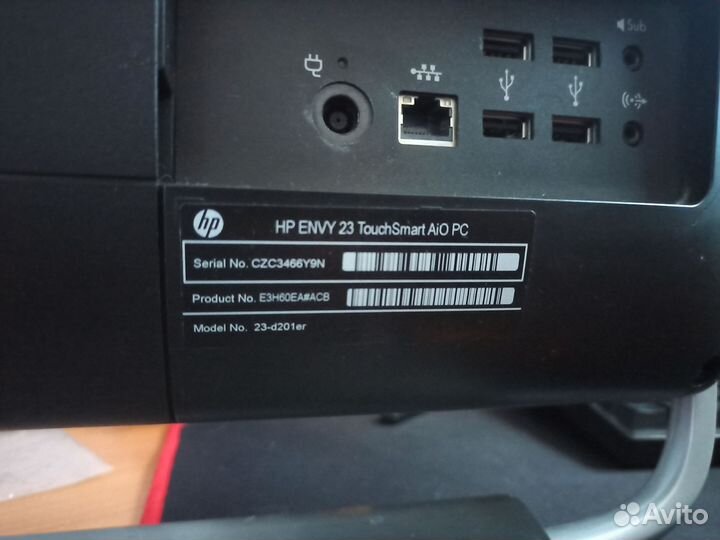 Моноблок HP 24 envy 23