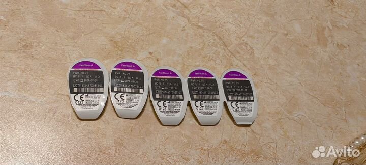 Контактные линзы 2 недельные +0,75 8,4