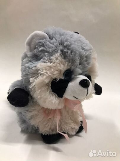 Енот плюшевый пушистый