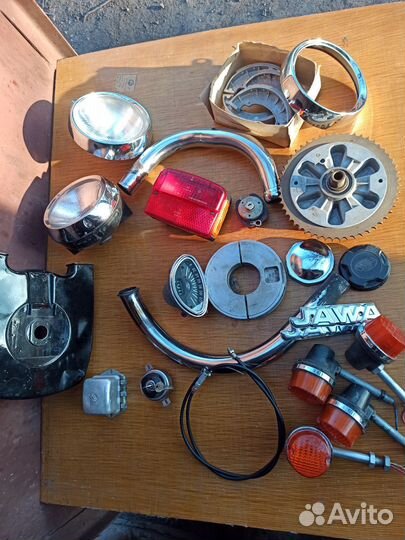 Запчасти на мотоцикл ява 638, 634,360