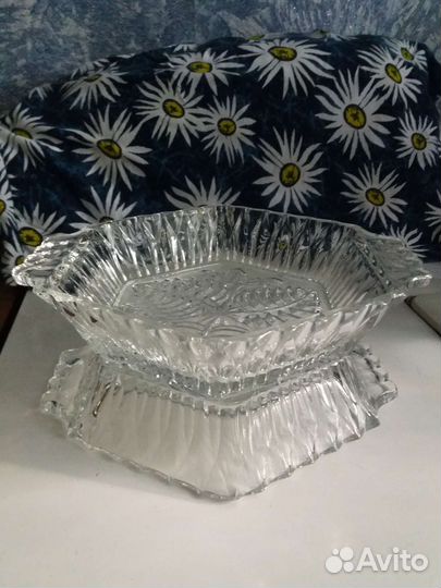 Салатник хрустальный