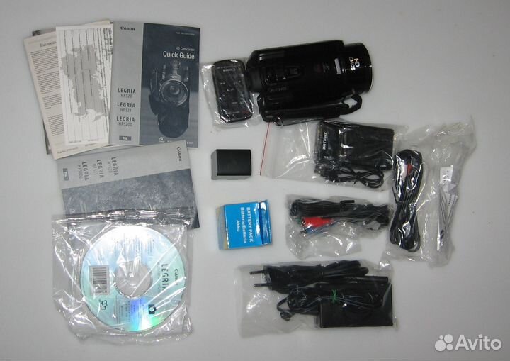 Видеокамера Canon Legria HF S21 + 2 новых батарей