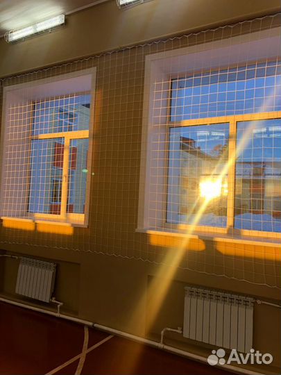 Сетка капроновая заградительная для спортзала SZU