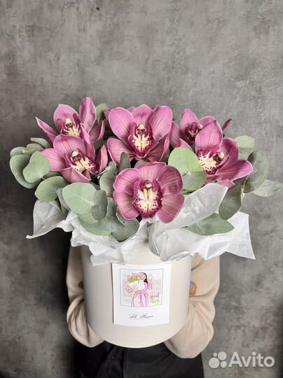 Коробка орхидей