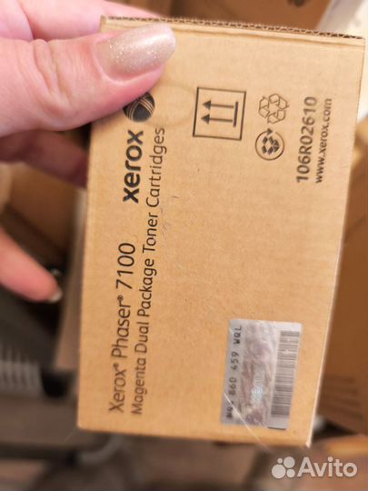 Катриджи для Xerox phaser 7100