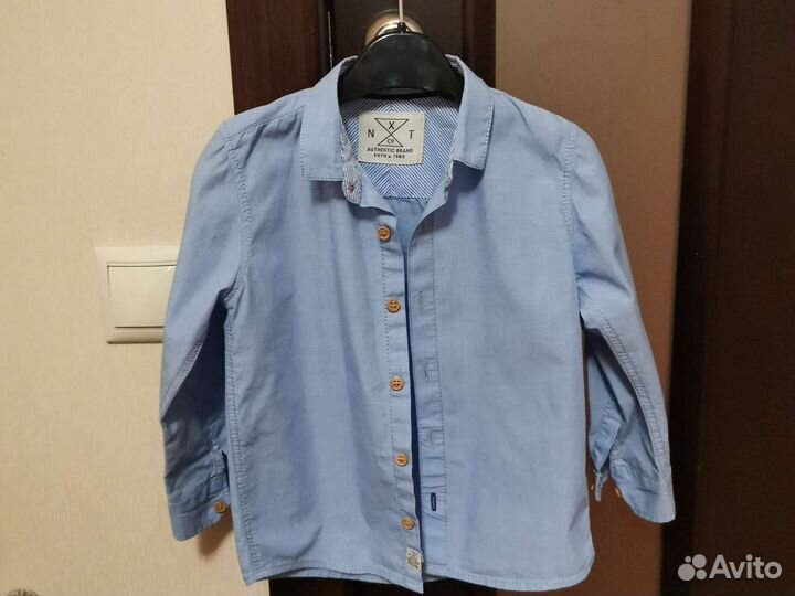 Рубашка next для мальчика 98 р