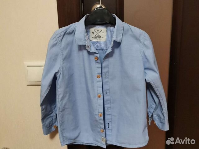 Рубашка next для мальчика 98 р