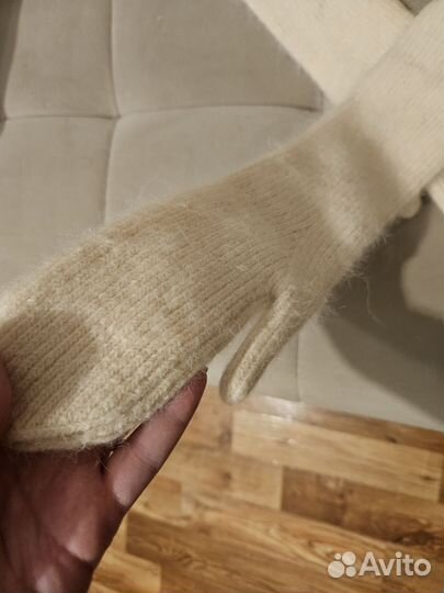 Шапка и снуд с рукавичками