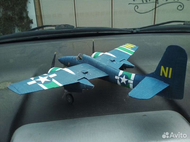 Модель самолёта из бумаги Tiger cat