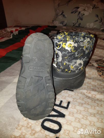 Сапоги димисезонные 