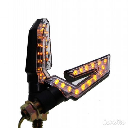Поворотники универсальные светодиодные G-образные
