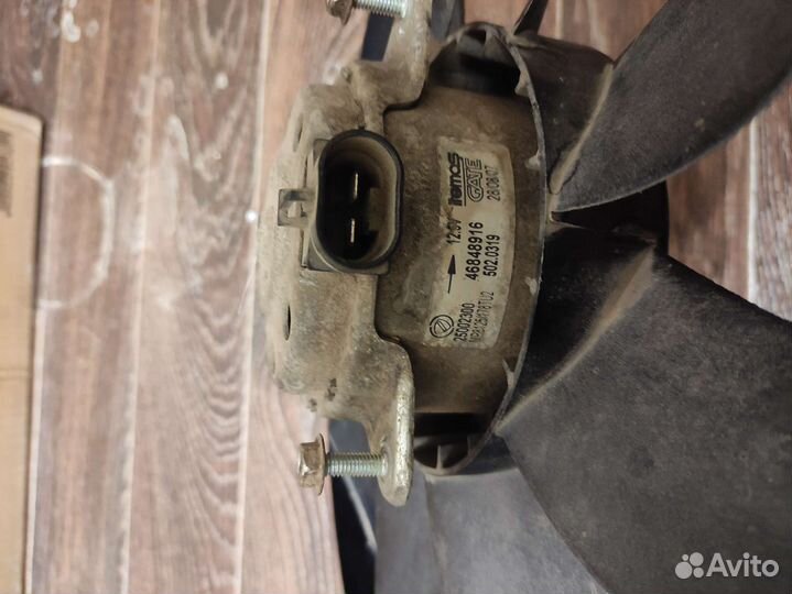 Вентилятор охлаждения радиатора Фиат альбеа