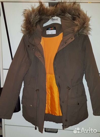 Куртка зимняя для девочки р 158
