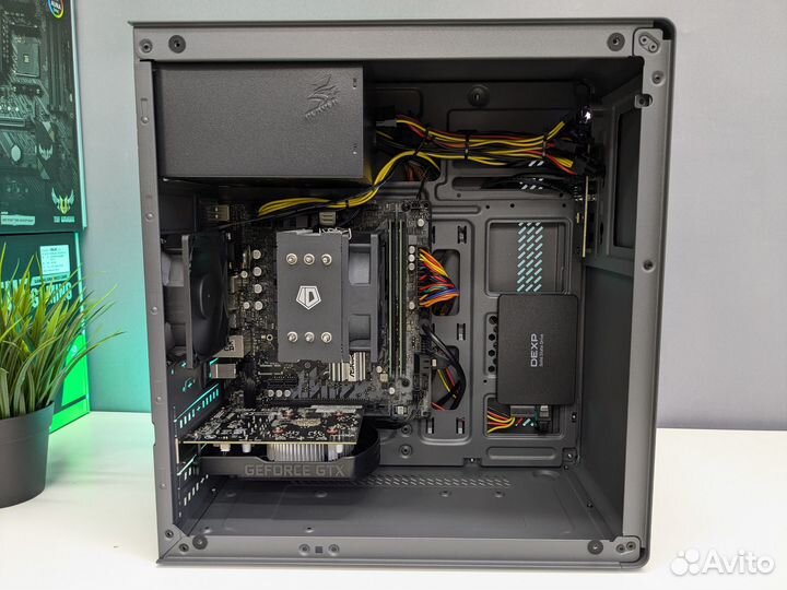 Игровой пк i3-10100F + GTX 1650 4GB + 16GB