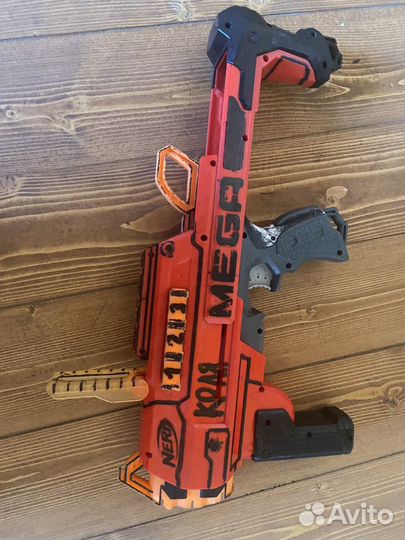 Nerf мега бульдог