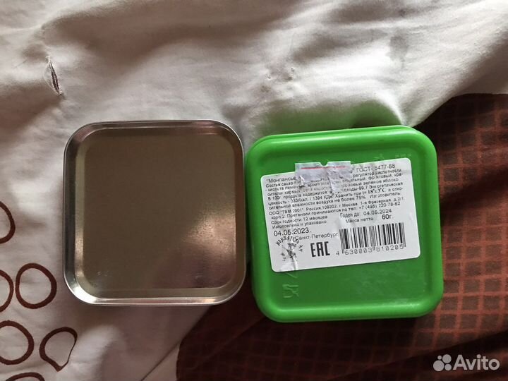 Коробка от леденцов из Санкт Петербурга