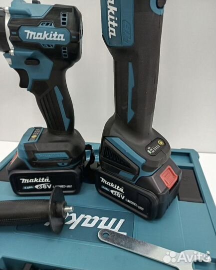 Набор 2 в 1 ушм болгарка и шуруповерт makita