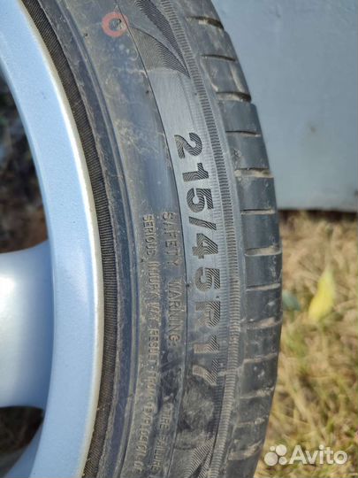 Колеса ATS Planet r17 с резиной opel vectra b