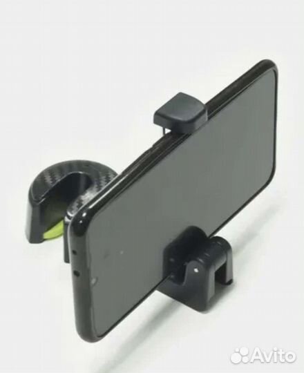 Держатель телефона на подголовник автомобиля 2 в 1